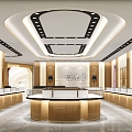 Modern Jewelry Store 3d model