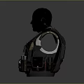 Tactical Vest With Multi Pocket Design For Military Style Equipment Storage