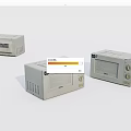 Three White Classic Design Microwave Ovens As Essential Kitchen Appliances For Home Use