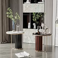 Light luxury side several side several combination 3d model