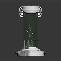 Intelligent Machine for Biological Chemical Experiments with Transparent Reaction Vessel and Control Panel