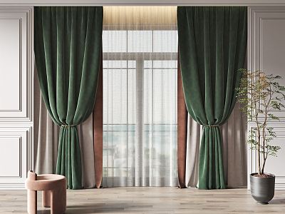 Modern Curtains model