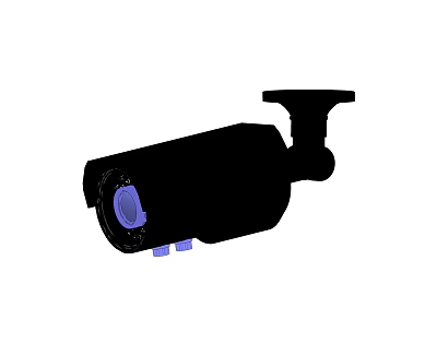 Modern spotlights 3d model