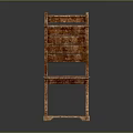 Wooden Leisure Chair With Simple Design And Sturdy Structure For Home Use