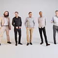 Modern Multiplayer Men's Model 3d model
