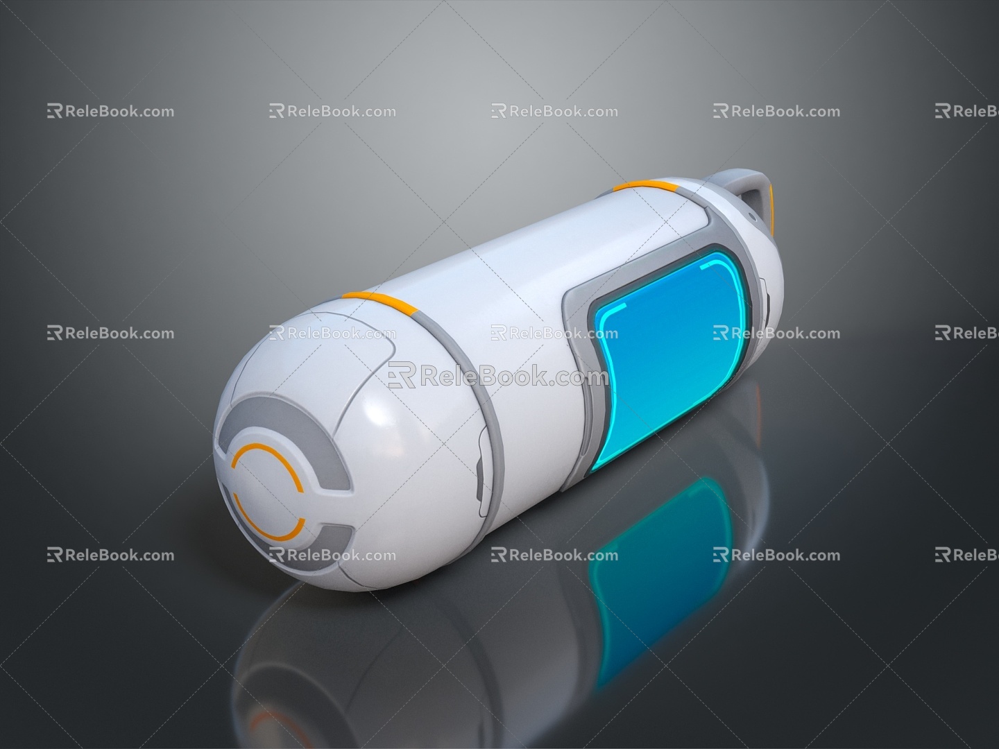 Sci-fi Capsule Space Capsule Hibernation Capsule Freezing Capsule Rest Capsule Rest Capsule 3d model