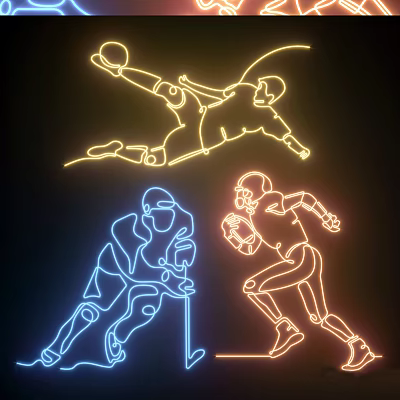 Lamp module group 3d model