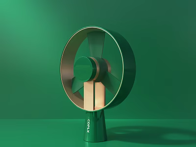 Simple Fan Light Luxury Fan Household Appliances Household Appliances 3d model