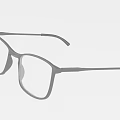 Stylish Square Black Frame Eyeglasses With Clear Lenses For Daily Wear