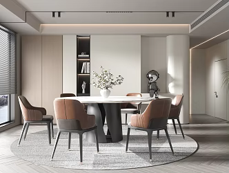 Modern Restaurant 3d model