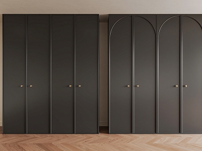 French Middle Style Wardrobe Customized Wardrobe Finished Wardrobe French Door Middle Style Wardrobe model