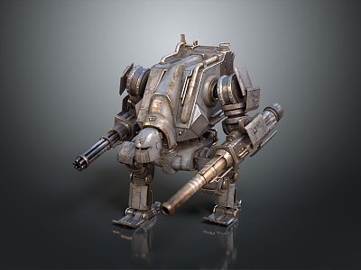 Mech Warrior Mech Soldier Machine Battlearm Mechanical Battlearm Machine Fighter Robot model