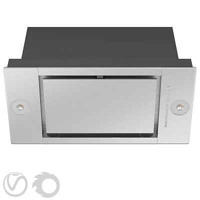 Modern Stainless Steel Microwave Oven With Sleek Design And Control Panel Features 3d model