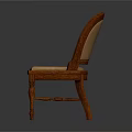 Leisure Chair with Wooden Frame and Light Brown Padded Backrest and Seat