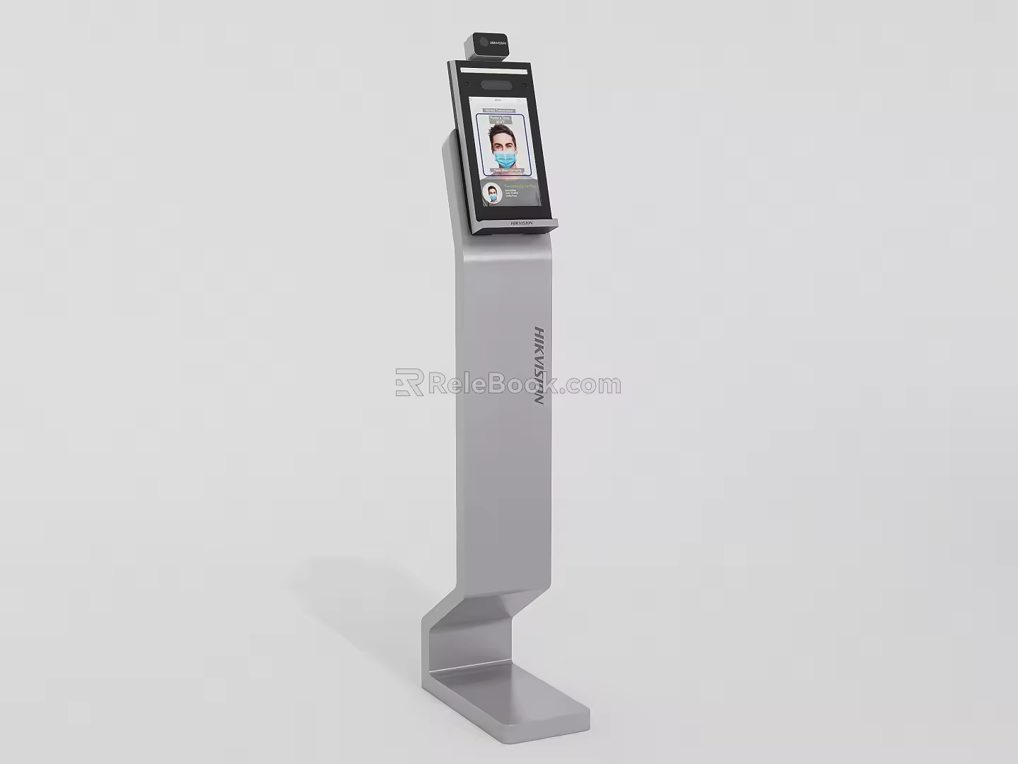 Face recognition of modern access control machine 3d model