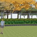 Integrated Residential Landscape Master Plan With Winding Pathways Green Lawns And Water Features
