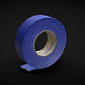 Blue Masking Tape Roll With Strong Adhesive For Home And Office Use