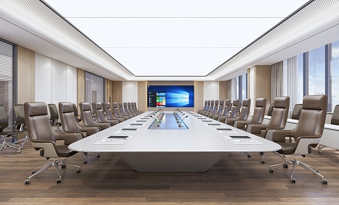 Modern Conference Room Large Conference Room 3d model