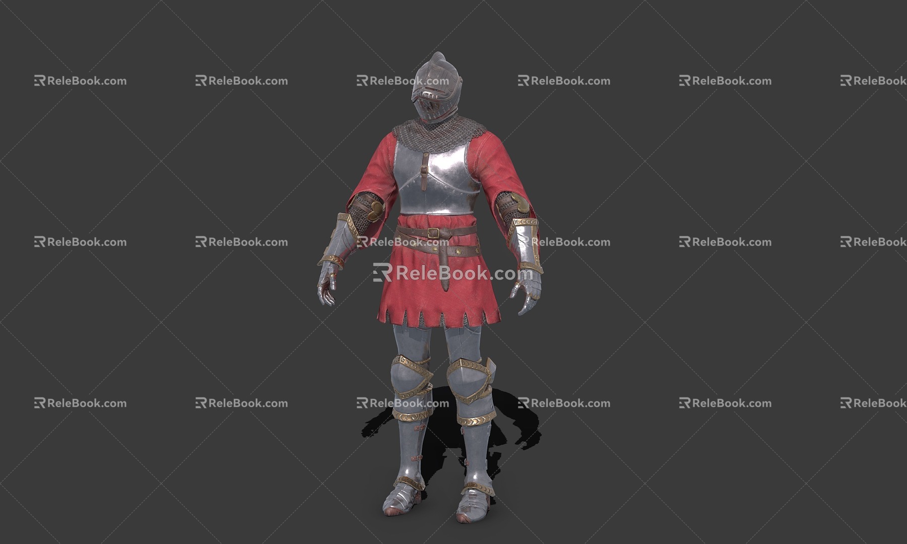 Royal Knights Warriors Medieval Guard Soldiers 3d model