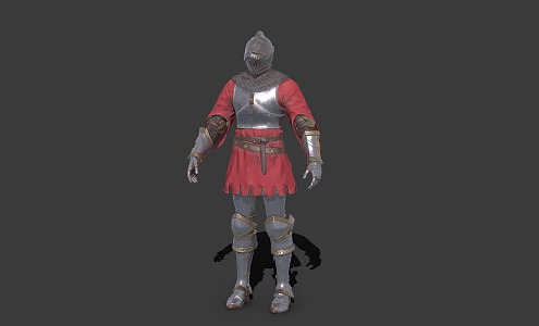 Royal Knights Warriors Medieval Guard Soldiers 3d model