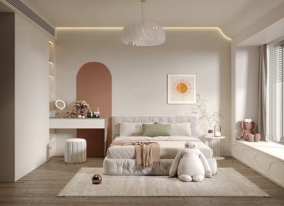 Modern Children's Room 3d model