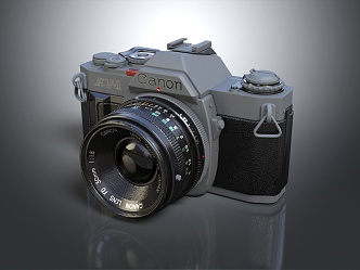 modern camera canon camera canon camera 3d model