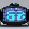 Small Robot Intelligent Robot AI Robot Cute Robot Cartoon Robot Mini Robot Monitoring and Detection Robot 3d model