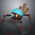 Mech tank mech insect mech spider crab machine crab mechanical crab mech crab 3d model