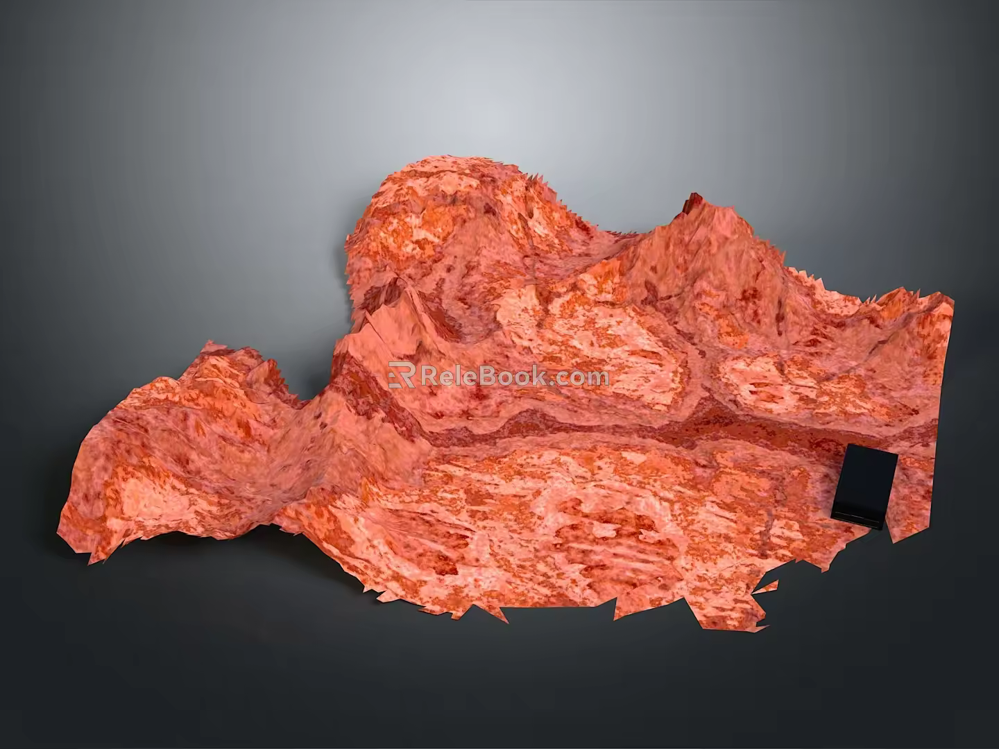 Rock Block Rock Block Rock Specimen Boulder Big Stone Block Rock Stratum Rock Stratum Rock Stratum Rock 3d model