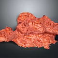 Rock Block Rock Block Rock Specimen Boulder Big Stone Block Rock Stratum Rock Stratum Rock Stratum Rock 3d model