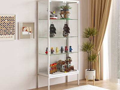 Modern Glass Cabinet Trendy Lego model