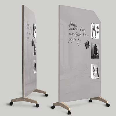 Portable Screen Display With Musical Instruments Art Supplies Handwritten Notes And 3d model