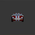 Modern Automobile Vehicle Private Car 3d model