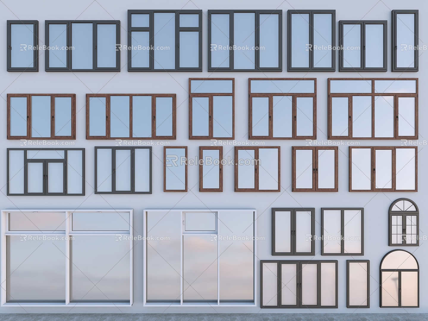 Doors and Windows 3d model