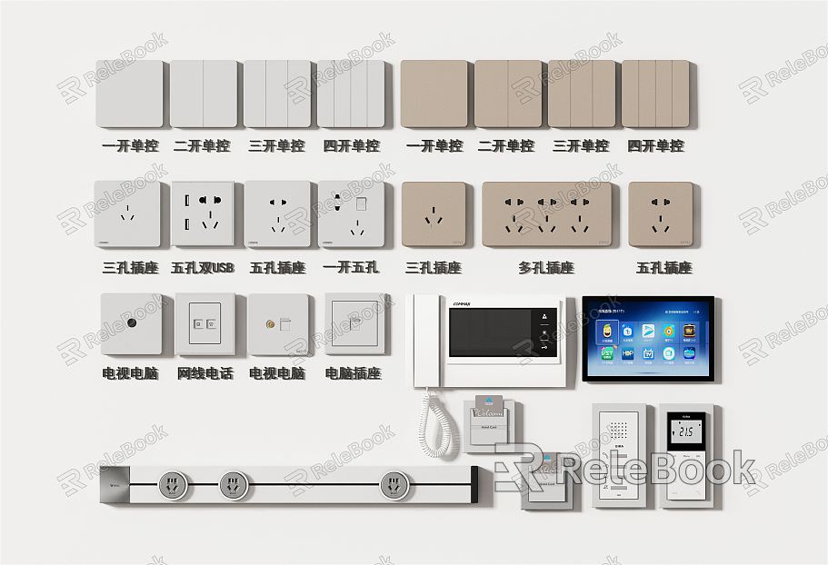 Modern Switch Switch Socket model