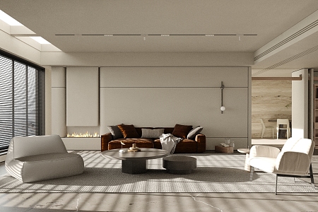 The Silent Living Room 3d model