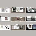 Bookshelf 3d model
