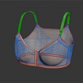 Women's Pink Seamless Soft Smooth Comfortable Support Bra With Front Zipper