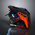 Game host computer host high-end host luxury host high-end computer game computer 3d model