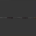 Traditional Martial Arts Weapon With Metal Shaft And Wooden Handle Design Details