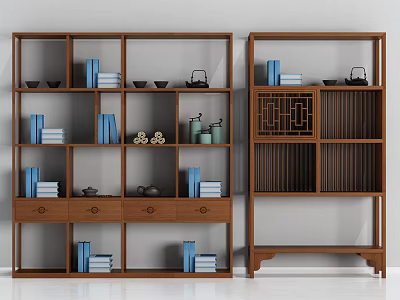 New Chinese Antique Rack 3d model