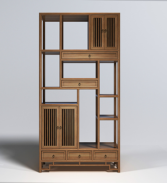 New Chinese Antique Rack 3d model