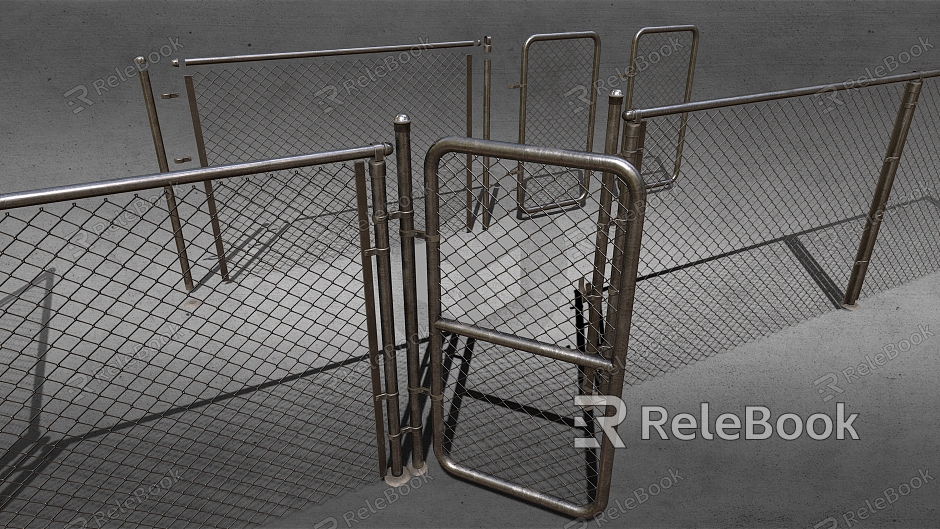 Fence Railing Iron Railing Fence Iron Gate Iron Fence model