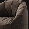 Red Velvet Bean Bag Chair Comfortable Cozy Design For Living Room Use