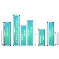 Global Partner Annual Meeting Display With Future Trends New Strategies And Digitalization