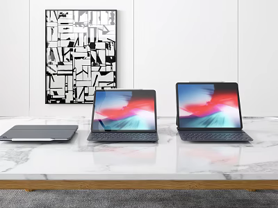 Modern Tablet Apple 3d model Modern Tablet Apple 3d model