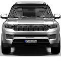 Silver SUV With Bold Grille Modern Exterior Design And Sleek Alloy Wheels