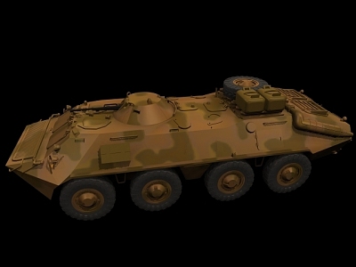 armored vehicle 3d model