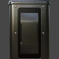 Heavy Duty Black Weapon Storage Case With Sturdy Perforated Grid Design For Secure Storage