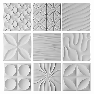 Modern wall panel wall decoration wall panel 3d model